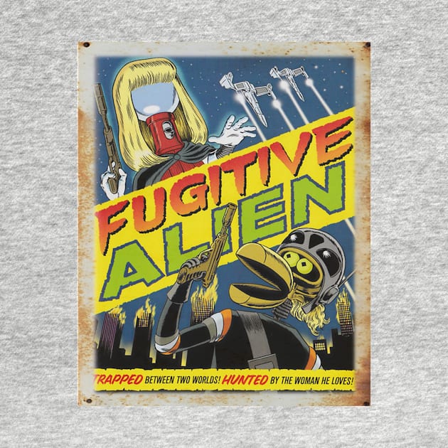 Mystery Science Rusty Barn Sign 3000 - Fugitive Alien by Starbase79